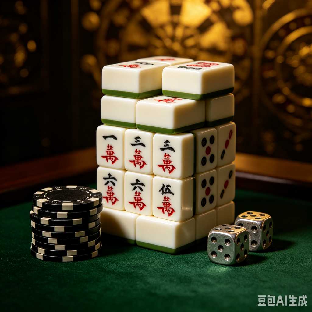 traditional color mahjong set