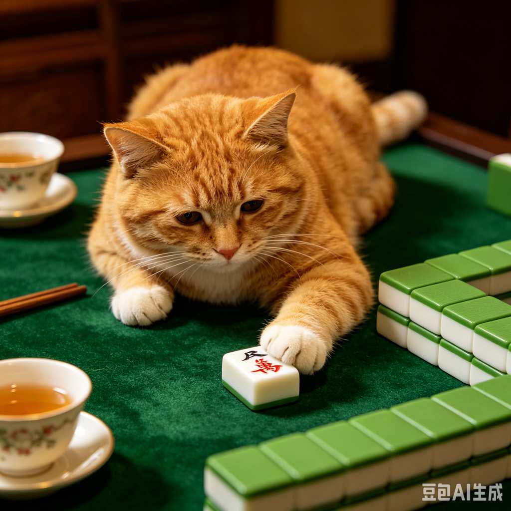 hand painted mahjong tiles